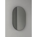 NIC Design Pastille Lustro ścienne 80x50 czarny mat 012777.064