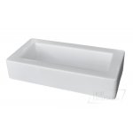   Flaminia Frame Półka Ceramiczna z kropką 60x30x12cm biała FR30 WIETRZENIE MAGAZYNÓW!!