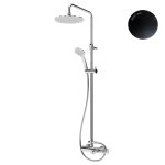 Bruma Lusitano Zestaw wannowo-natryskowy Naścienny Ø 200 mm Night sky 1072606NS