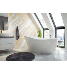 Hoesch Namur Lounge Wanna wolnostojąca 180x80 cm biały 4492.010305