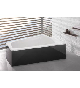 Hoesch Largo Wanna trapezowa prawa do zabudowy 180x140 cm biały 3706.010