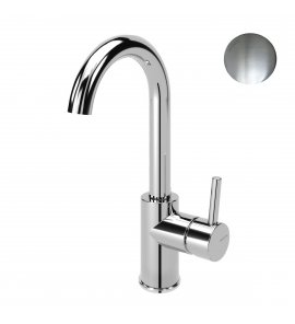   Bruma Lusitano Bateria umywalkowa jednootworowa z korkiem Click-Clack Satinox 1077111ST W MAGAZYNIE !!!