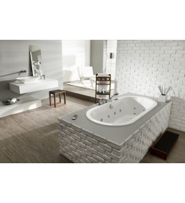 Hoesch Starck 2 Wanna do zabudowy 175x80 cm biały 6135.010