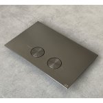   Gessi Przycisk do Geberit Sigma 8&12 black metal brushed PVD 54611.707
