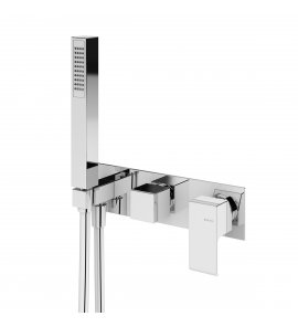Bruma Linea Bateria wannowo-natryskowa Podtynkowa Chrom 1822801CR