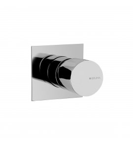 Bruma Lusa Bateria prysznicowa podtynkowa z 1 wylotem Chrom 1011202CR