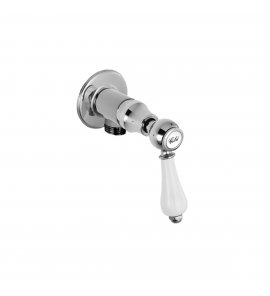Bruma Classico Przyłącze kątowe węża z zaworem 1/2" Chrom 1182000CR