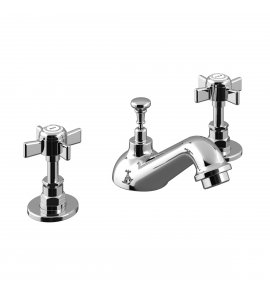 Bruma Imperial Bateria umywalkowa 3-otworowa z korkiem automatycznym Chrom 1172520CR