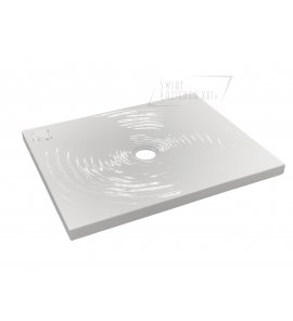 Flaminia Water Drop Brodzik 80x100 cm Biały DR8010