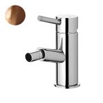 Bruma Lusitano Bateria bidetowa 1-otworowa z korkiem Click-Clack Sunset 1071002SS
