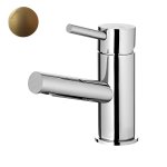 Bruma Lusitano Bateria umywalkowa jednootworowa z korkiem Click-Clack Sunset 1070001SS