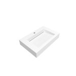 Cristalstone Linea Ideal Umywalka 70x45x12 biała U700-MCOLC