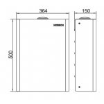 HOESCH Comfort Dmuchawa wejściowa powietrza 230 V, 50 Hz. 683304