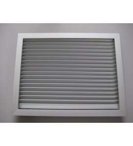 HOESCH Ergo+ Kratka wentylacyjna 42x32,5 cm anodowane aluminium 6683.340
