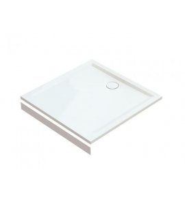 HOESCH SensePerience Obudowa aluminiowa do brodzika kabiny parowej o wymiarach 1200x1000 - wnękowa biała 27811