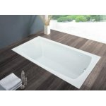 HOESCH Largo Wanna akrylowa prostokątna z systemem wodno-powietrznym hydromasażu Reviva II 170x80 cm biała 3708E
