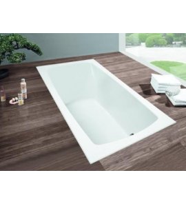 HOESCH Largo Wanna akrylowa prostokątna z systemem wodno-powietrznym hydromasażu Reviva II 170x90 cm biała 3709E
