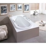 HOESCH Scelta Wanna akrylowa owalna z systemem wodno-powietrznym hydromasażu Reviva II 190x120 cm biała 3679E