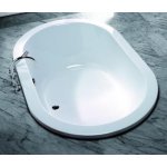 HOESCH Scelta Wanna akrylowa owalna z systemem wodno-powietrznym hydromasażu Reviva II 190x120 cm biała 3679E