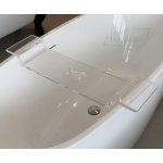   Galatea Design Relax Półka gięta na wannę przeźroczysta 75 cm GD750GX W MAGAZYNIE!!