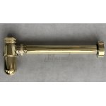   Burlington/Galatea Design  Syfon umywalkowy z okrągłym spodem gold W14GOLD/GDW14GOLD  W MAGAZYNIE!!