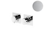 Bruma Lusa Bateria natryskowa jednouchwytowa podtynkowa, z 3 wyjściami Pure White 1011422PW