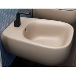  Flaminia Fluo Bidet zawieszany na ścianie z jednym otworem argilla FU218ARG