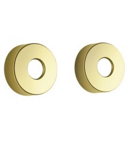 Damixa Rozety ścienne do baterii 3/4" polerowany mosiądz PVD 136437700 W MAGAZYNIE !!!