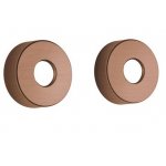 Damixa Rozety ścienne do baterii 3/4" szczotkowany miedź PVD 136438700 W MAGAZYNIE !!!