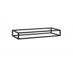 Cristalstone Stelaż pod umywalkę 100 x 45 x 15 cm czarny mat ST1000-01