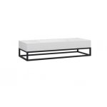 Cristalstone Stelaż pod umywalkę 110 x 45 x 15 cm czarny mat ST1100-01