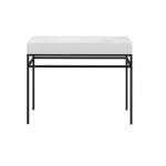 Cristalstone Stelaż pod umywalkę stojący 110 x 45 x 73 cm czarny mat ST1100-05