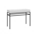 Cristalstone Stelaż pod umywalkę stojący 110 x 45 x 73 cm czarny mat ST1100-05