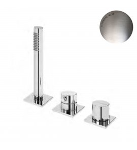 Bruma Lusa Bateria natryskowa 3-otworowa ze słuchawką prysznicową Morning Mist 1013003MM