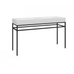 Cristalstone Stelaż pod umywalkę stojący 140 x 45 x 73 cm czarny mat ST1400-05