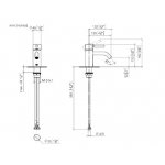 DornBracht Meta Bateria umywalkowa bez korka automatycznego chrom 3352666000