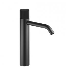 DornBracht Meta Pure Bateria umywalkowa podwyższana bez korka automatycznego czarny mat 3353966433