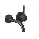 DornBracht Meta Bateria umywalkowa ścienna z mieszaczem element zewnętrzny platyna mat 3686066006