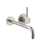 DornBracht Meta Bateria umywalkowa ścienna z mieszaczem na pojedynczych rozetach element zewnętrzny chrom 3686366000