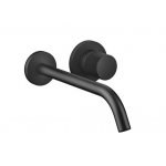 DornBracht Meta Pure Bateria umywalkowa ścienna z mieszaczem element zewnętrzny platyna mat 3686166406