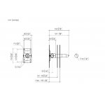 DornBracht Element podtynkowy ścienny 3505097090