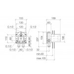 DornBracht Element zewnętrzny podtynkowy 3502097090