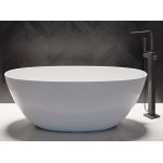 Marmorin Wika Wanna wolnostojąca z syfonem klik-klak chrom  160x70,5 cm Biały P_W_648_01_1600  