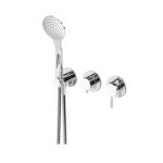 Bruma Lusitano Bateria wannowo-natryskowa podtynkowa Chrom 1071701CR