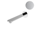 Bruma Adagio Wylewka umywalkowa ścienna 230 mm Pure White 1569441PW