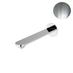 Bruma Adagio Wylewka umywalkowa ścienna 230 mm Satinox 1569441ST