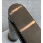  Ritmonio Pois Bateria umywalkowa 1-otworowa z korkiem automatycznym brushed black chrome PR31AA101BLX