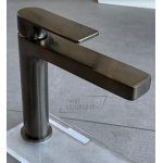  Ritmonio Pois Bateria umywalkowa 1-otworowa z korkiem automatycznym brushed black chrome PR31AA101BLX