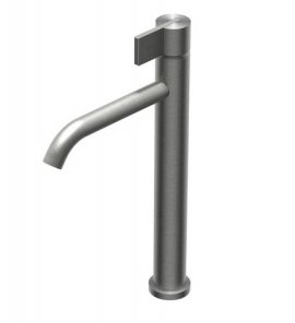 Ritmonio DOT316 Round Bateria umywalkowa 1-otworowa wysoka stal nierdzewna PR50AF211INOX