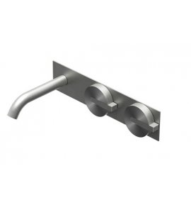 Ritmonio DOT316 Round Bateria umywalkowa podtynkowa stal nierdzewna PR50AK111INOX